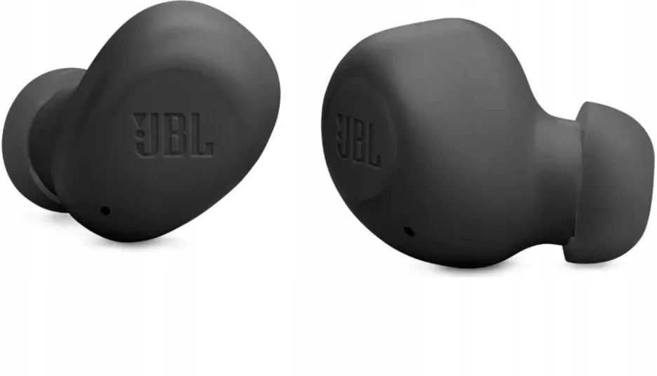 Belaidės ausinės Bluetooth, juodos, su mikrofonu ir dėklu