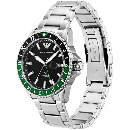 Laikrodis Emporio Armani AR11589 Povandeninis Originalus Sertifikatas GW24 + Dėžutė