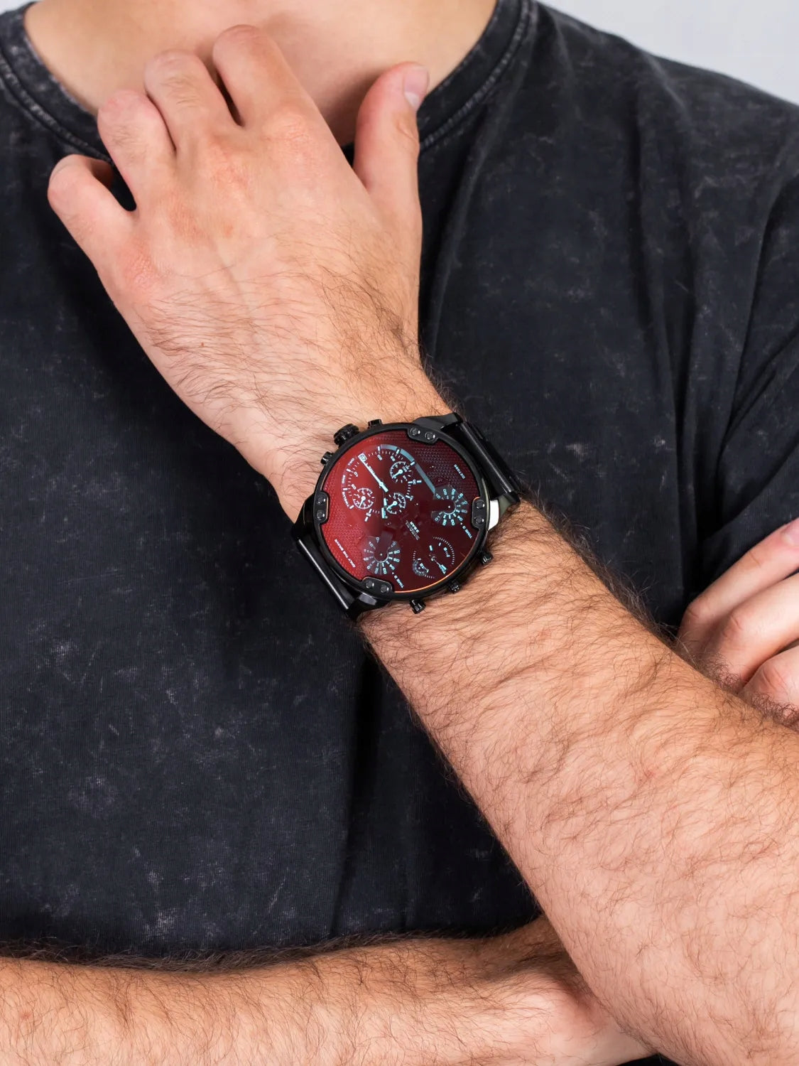 Vyriškas laikrodis Diesel DZ7395 MR DADDY 2.0 Originalus Garantija 24 mėn. + Dėžutė