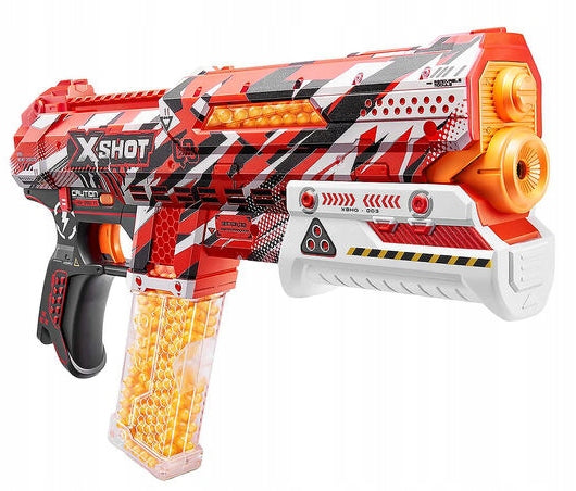 ZURU XSHOT Pistoletas-vandens gelio rutuliukams CLUTCH + priedai 209 14+