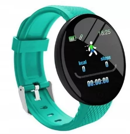 Moteriškas laikrodis / MK-Tech / SMARTWATCH / žingsniamatis / pulsometras / violetinis