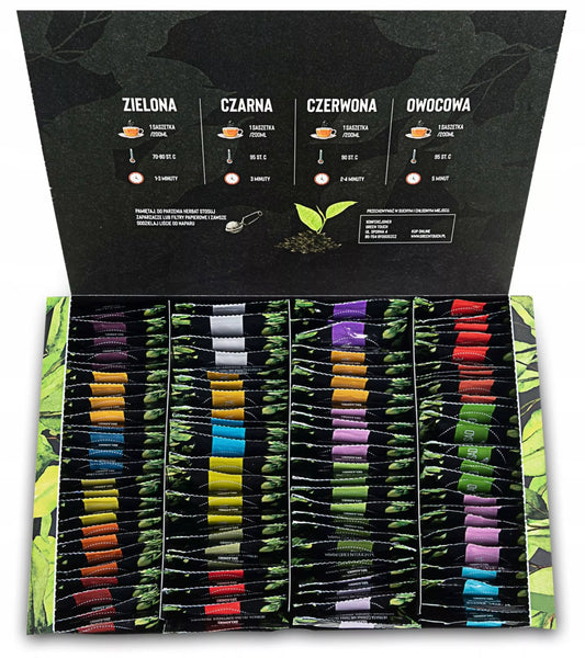 Arbatos rinkinys 100 pakelių Green Touch lapų