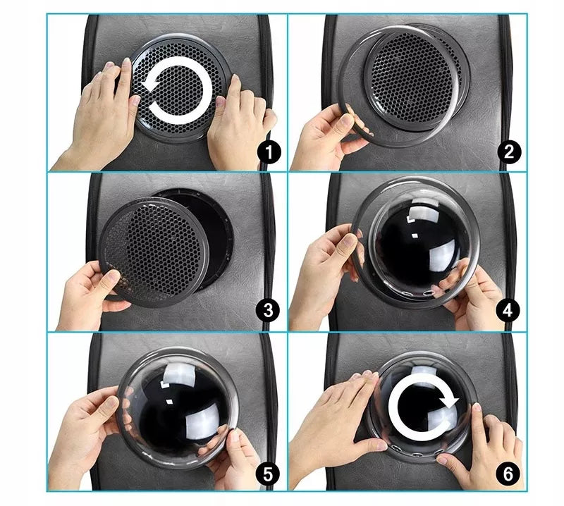 Transporterio kuprinė katei ir šuniui