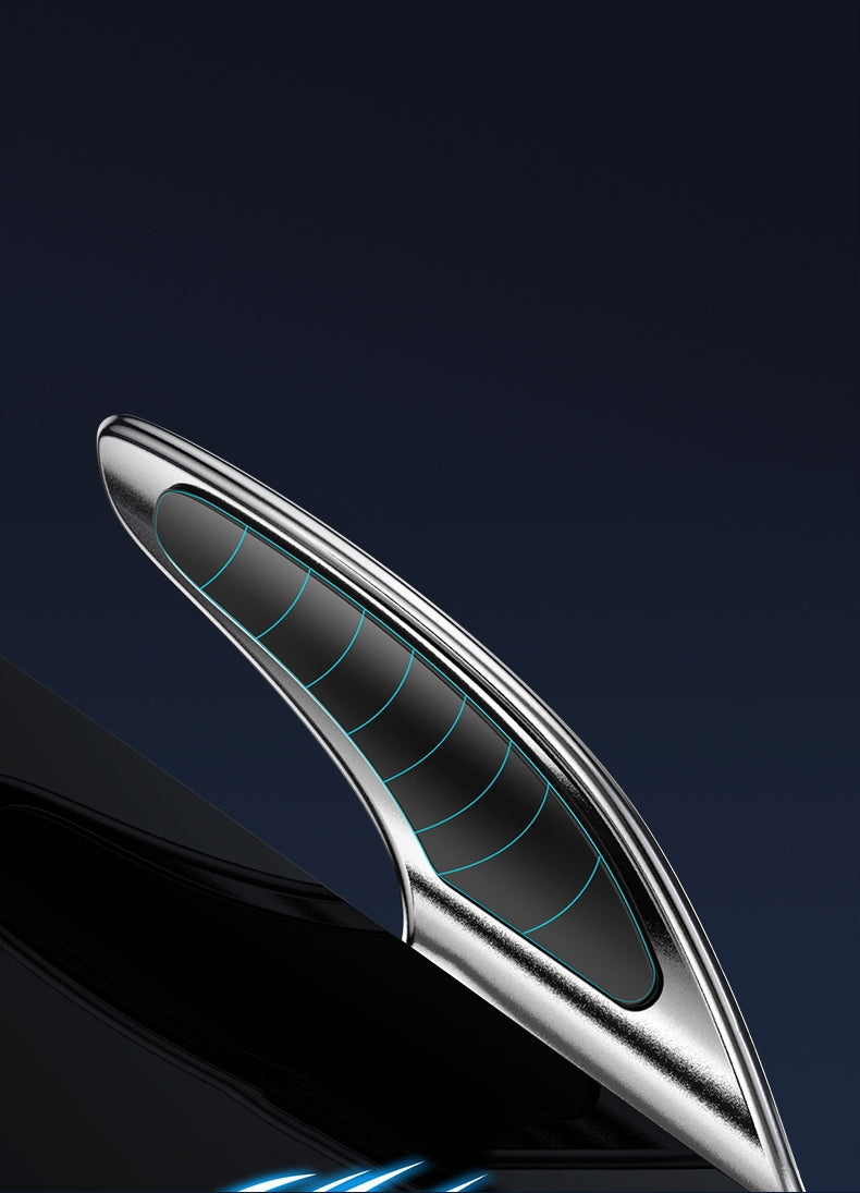 Automobilinis laikiklis telefonui su belaidžiu įkrovikliu, priekiniam stiklui, grotelėms, prietaisų skydeliui