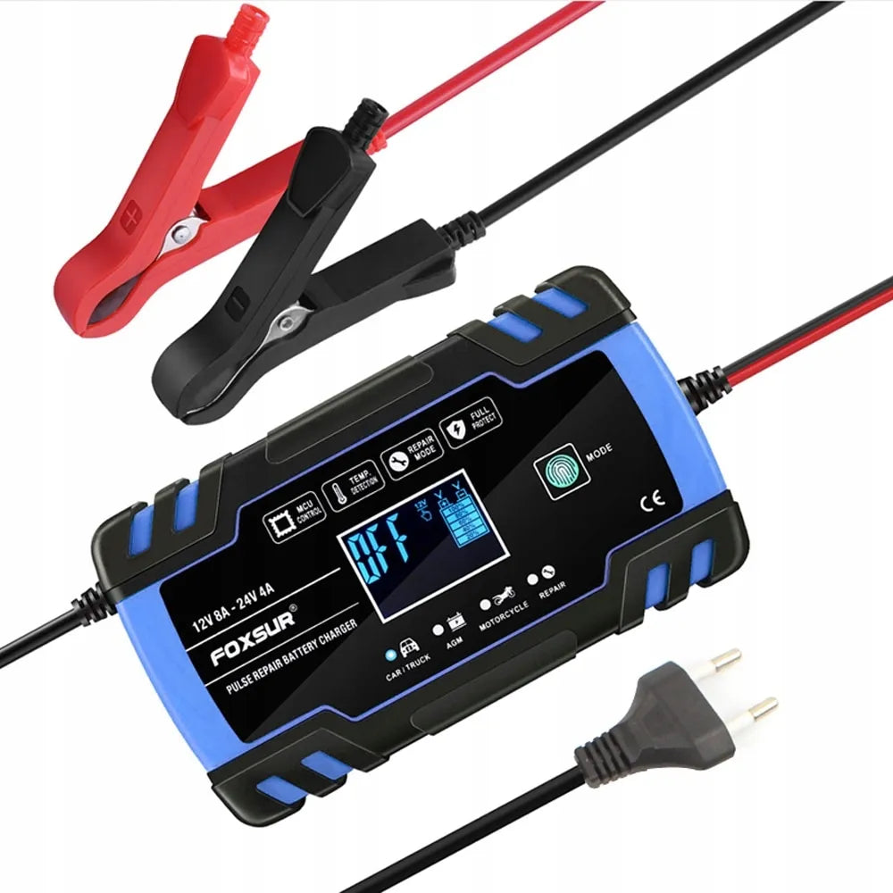 Automatinis įkroviklis su remonto funkcija 12V 24V