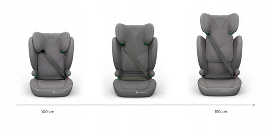 Automobilinė kėdutė 100-150 cm 15-36 kg i-Size ISOFIX Kinderkraft JUNIOR FIX 2 PLUS
