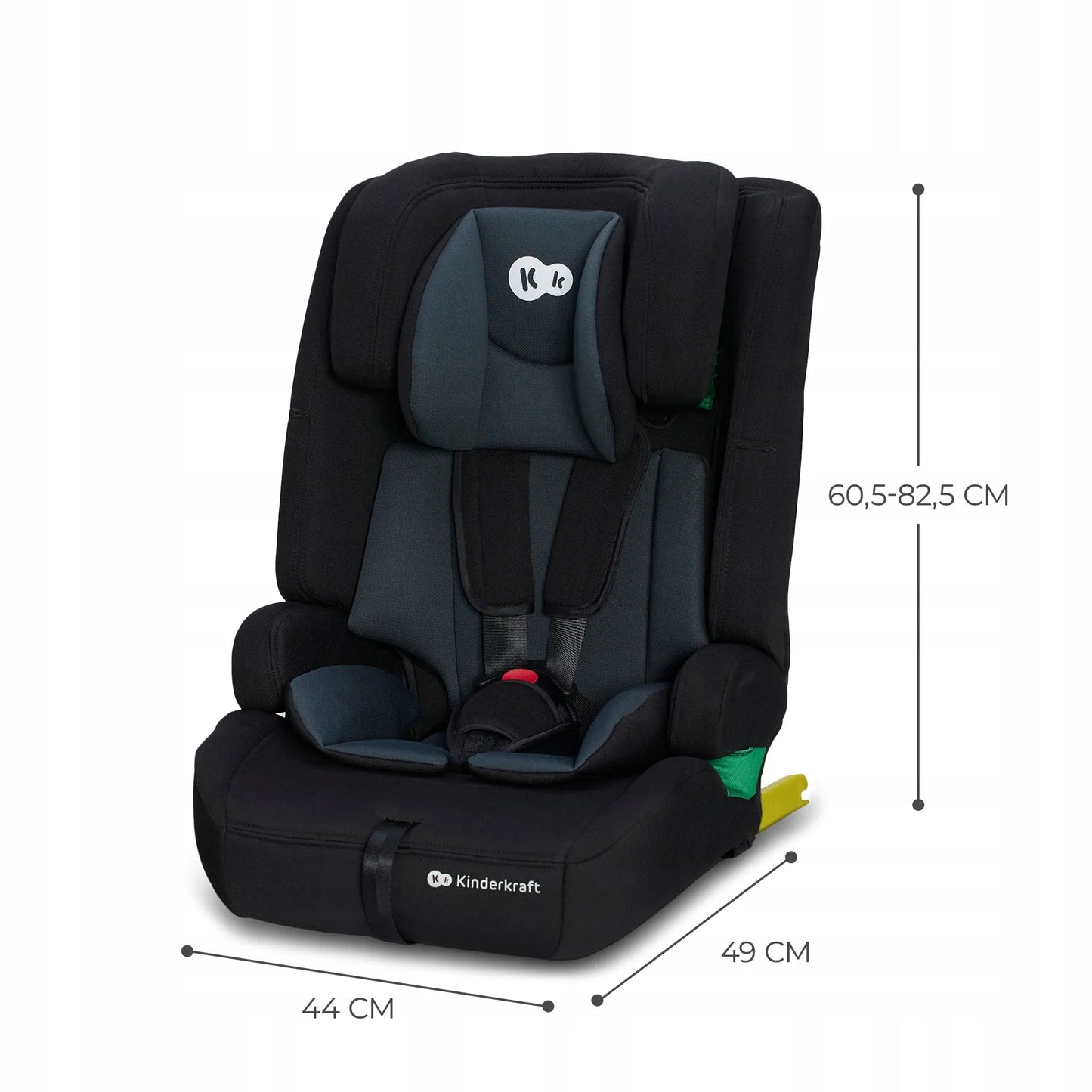 Automobilinė kėdutė 76-150 cm 9-36 kg i-Size ISOFIX Kinderkraft SAFETY FIX 2