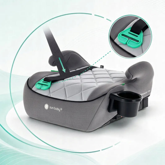 Automobilinė sėdynė, pasostė SUN BABY i-Size ISOFIX 125-150 cm