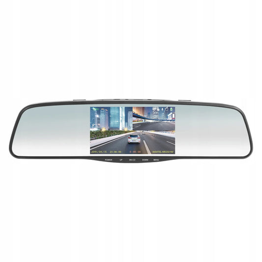 Automobilinis vaizdo registratorius NAVITEL MR255 NV veidrodėlyje DUAL