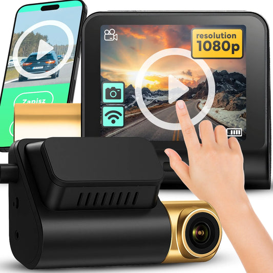 Automobilinis vaizdo registratorius RETOO Full HD su GPS ir G-Sensor