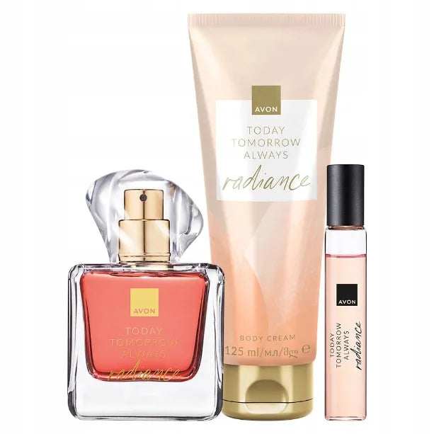 AVON 3 kosmetikos priemonių rinkinys TTA Today Tomorrow Always RADIANCE
