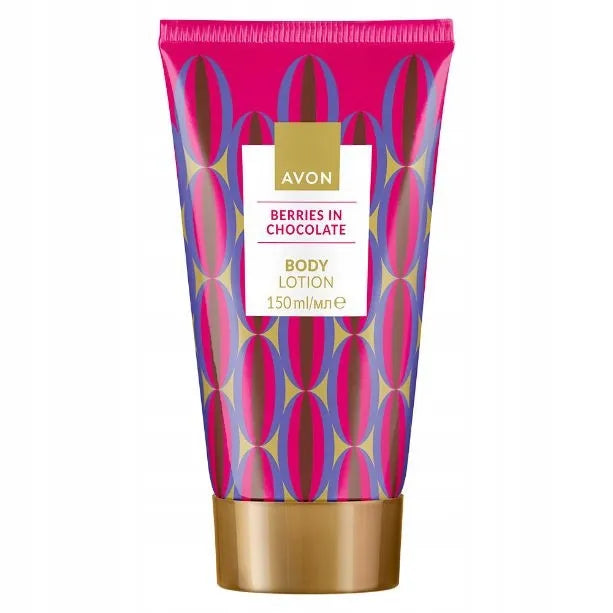 Avon Berries in Chocolate kūno losjonas, 150 ml, miško uogos ir šokoladas