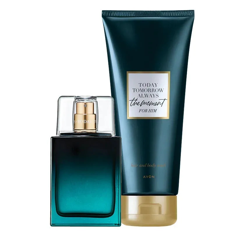 Avon TTA The Moment rinkinys vyrams: kvepalai ir prausiklis