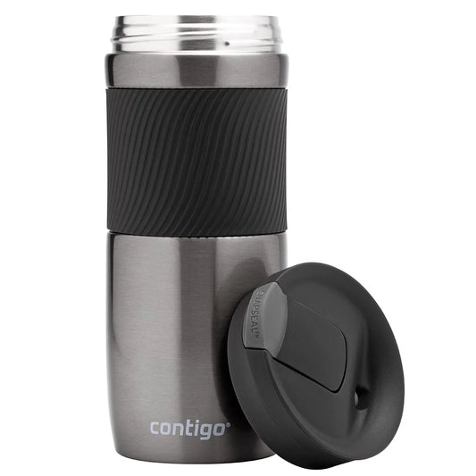 āContigo Byronā sandarus neslystantis termo puodelis, āGunmetalā, 470 ml