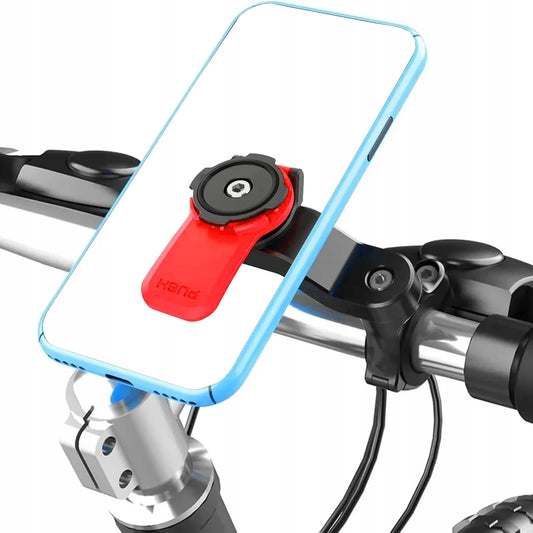 Dviračio telefono laikiklis, skirtas tvirtinti prie vairo, motorolerio, keturračio, su „Gear Lock“ technologija MTB