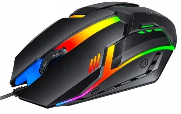 Apšviesta žaidimų klaviatūra žaidėjams + LED RGB pelė