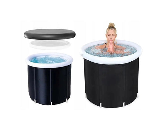 ICE BATH ledo vonia (ledinis kubilas) su dangčiu – WN-04