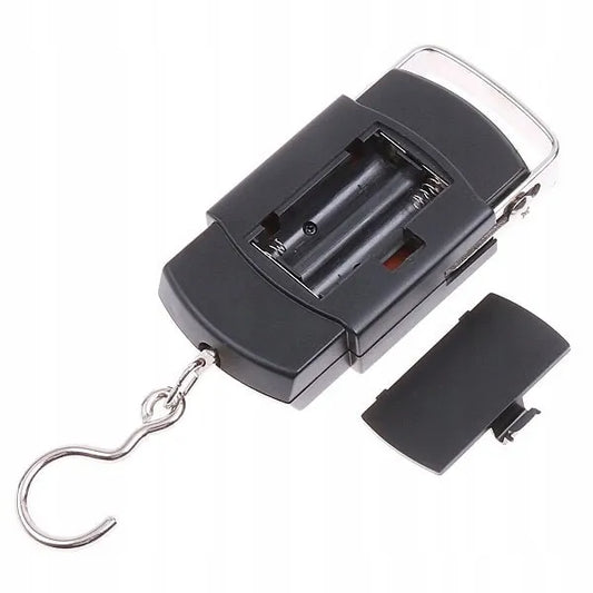 Elektroninės kabančios žvejybos ir bagažo svarstyklės 50 kg