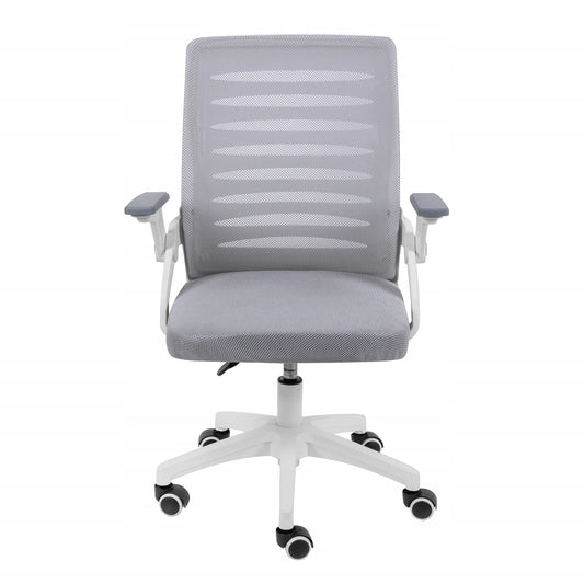 Ergonominė biuro kėdė KRAKEN Kredo su ratukais ir reguliavimu, pilka