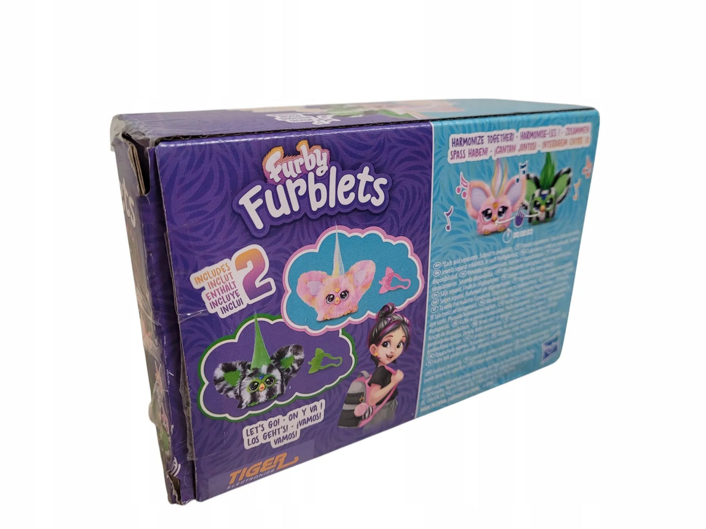Furby Furblets Wild & Wonderful 2-pak elektroninių pliušinių žaislų