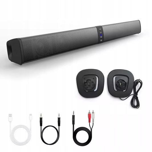 Galingas Bluetooth soundbar garsiakalbis, USB rinkinys, TV televizoriui, kino teatras