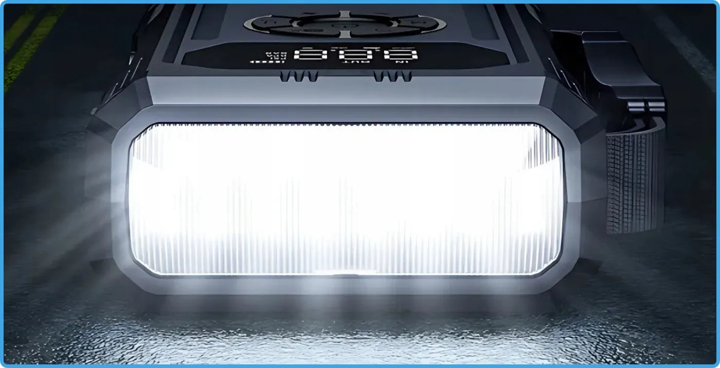 Galingas Buture Beta06 automobilinis paleidiklis, jump starteris, 4000A boosteris su kompresoriumi ir powerbank funkcija