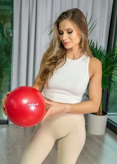 Guminis kamuolys mankštai, fitnesui, pilatesui, jogai ir reabilitacijai, 25 cm, DrFit