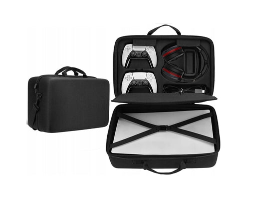 Kelioninis dėklas, sustiprintas lagaminas PS5 Slim / PS5 D ChassiC ir pultams