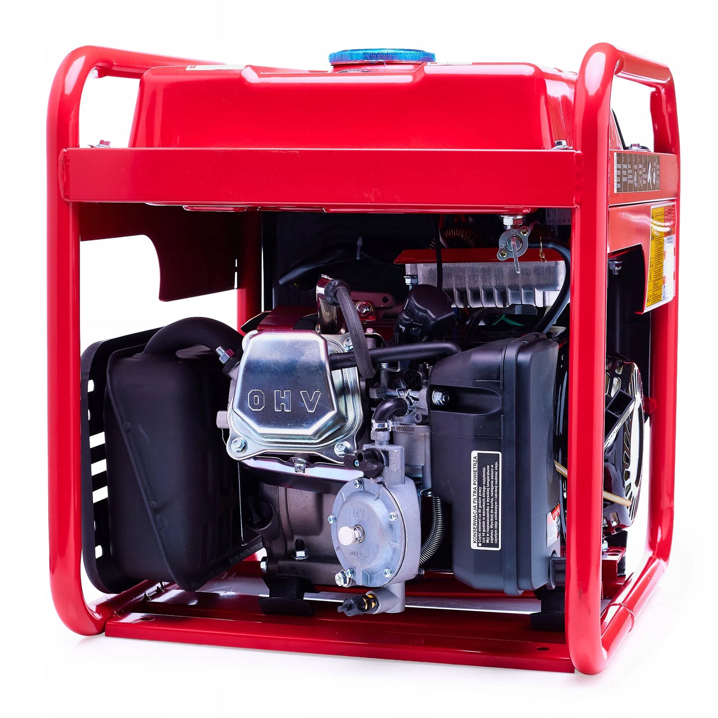 Inverterinis elektros generatorius 3,8 kW, LPG dujos, benzinas, gryna sinusoida 230 V