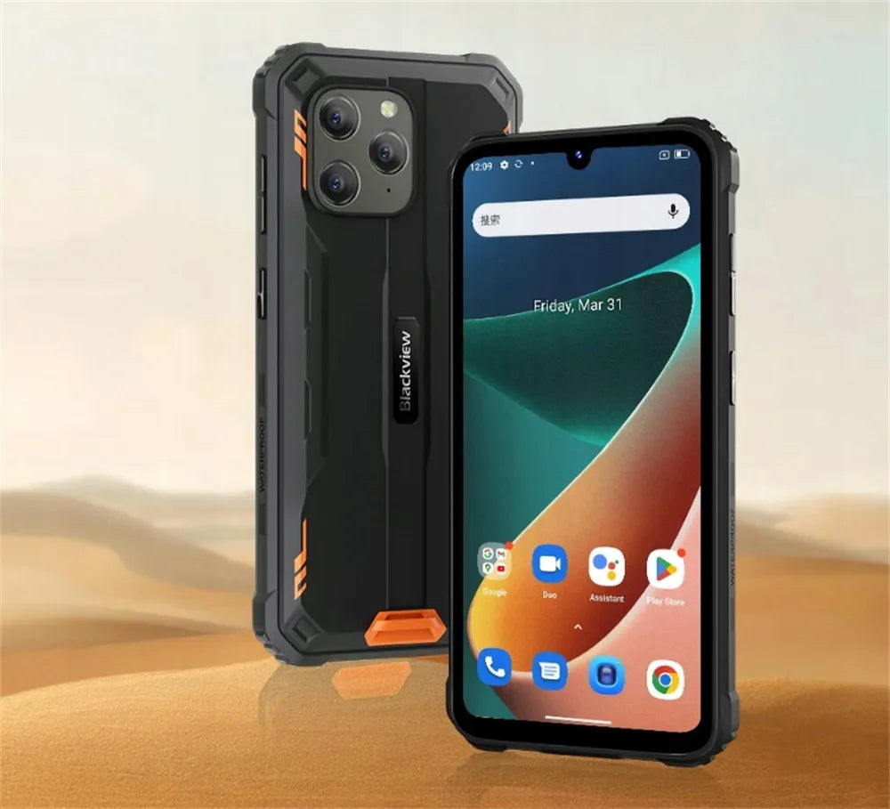 Išmanusis telefonas BLACKVIEW BV5300 Pro 4/64 GB oranžinis