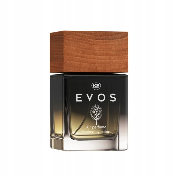 K2 EVOS BOSS rinkinys: 50 ml automobilio kvepalai ir kvapų pakabukas