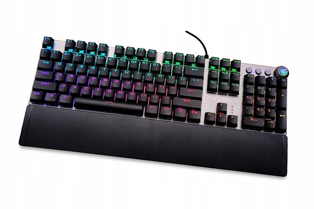 Laidinė mechaninė klaviatūra „iBOX Aurora K-4 Gaming“ su apšvietimu