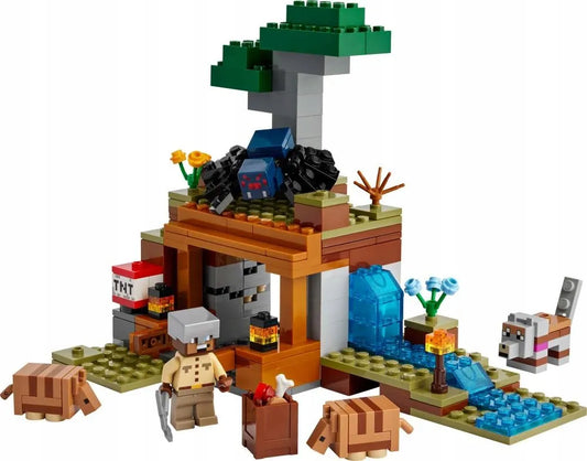 LEGO 21269 MINECRAFT Kelionė į šarvuočių kasyklą
