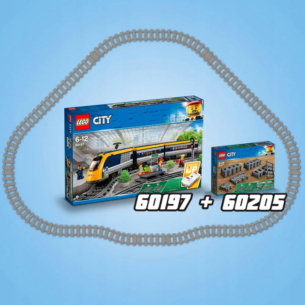 LEGO CITY Geležinkelio bėgiai 60205