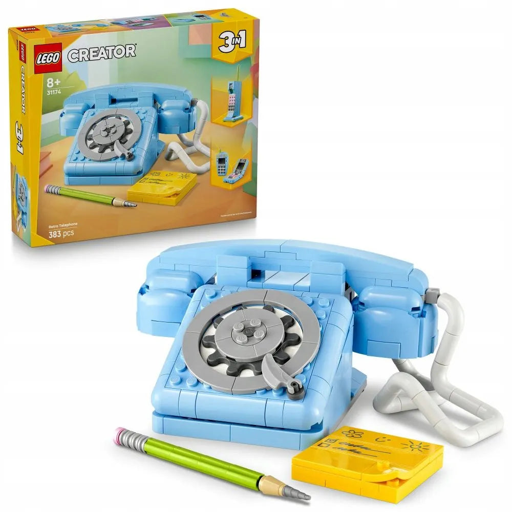 LEGO Creator 3 viename Retro stiliaus telefonas 31174