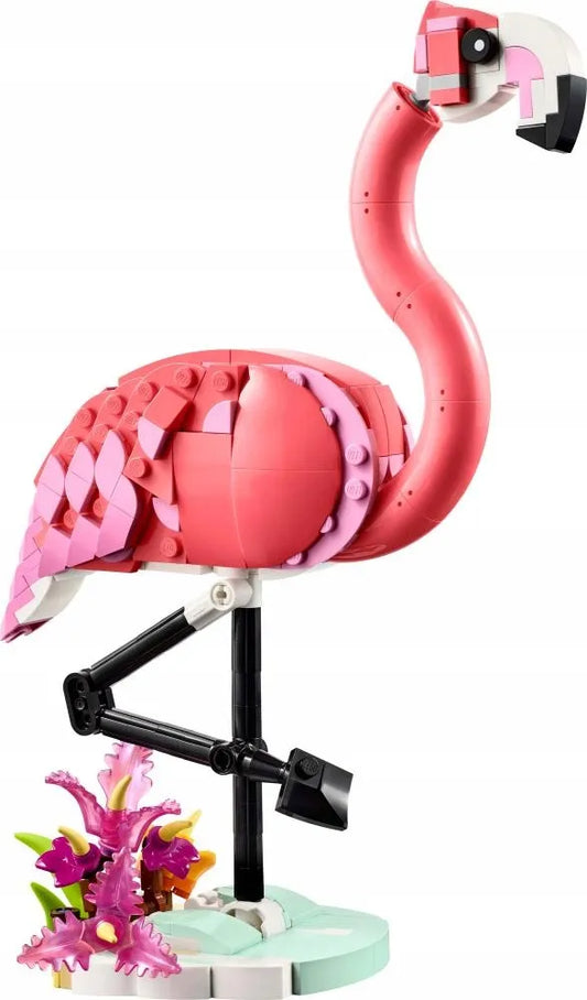 LEGO Creator Laukiniai gyvūnai: rožinis flamingas 3-viename 31170