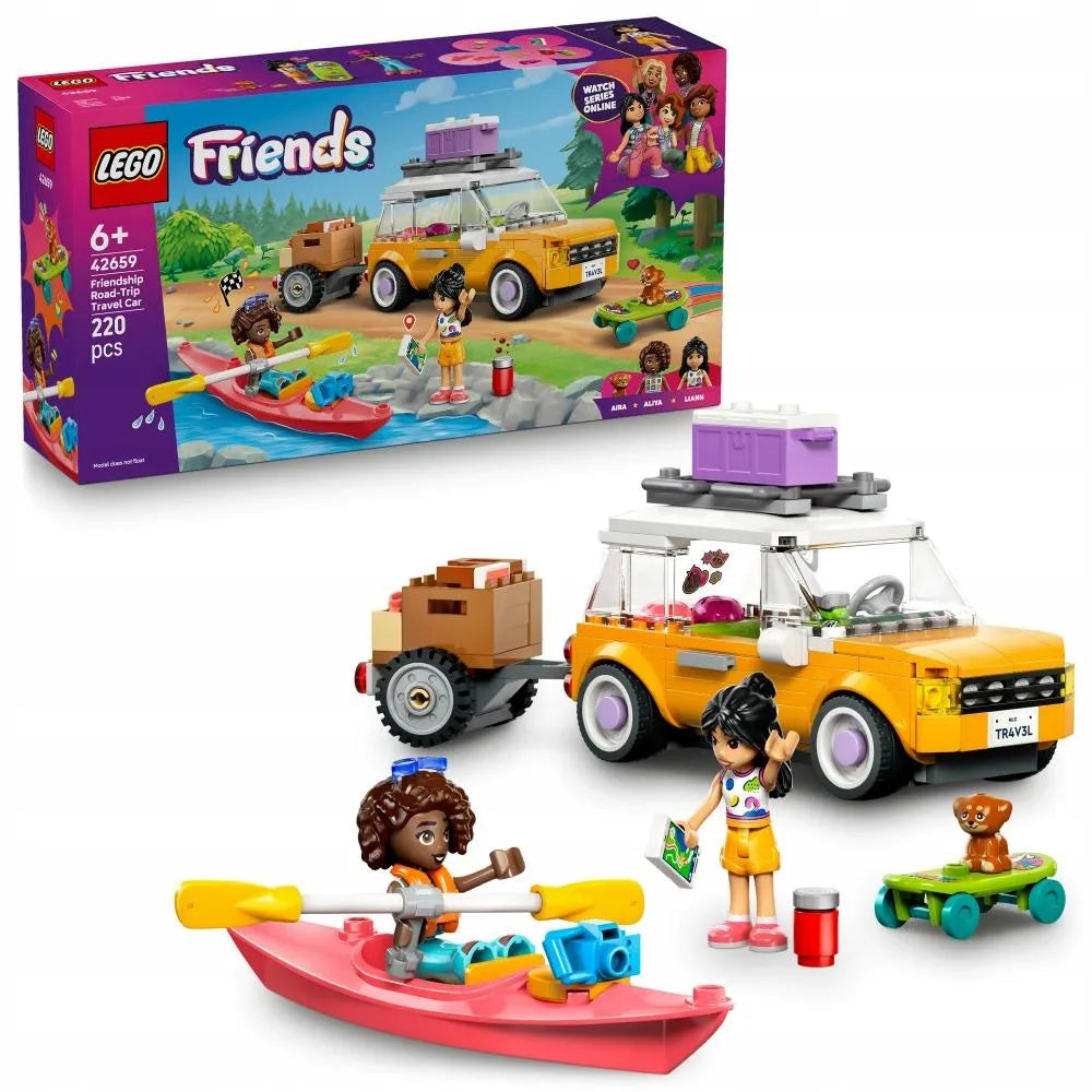 LEGO Friends automobilinė kelionė su draugais 42659
