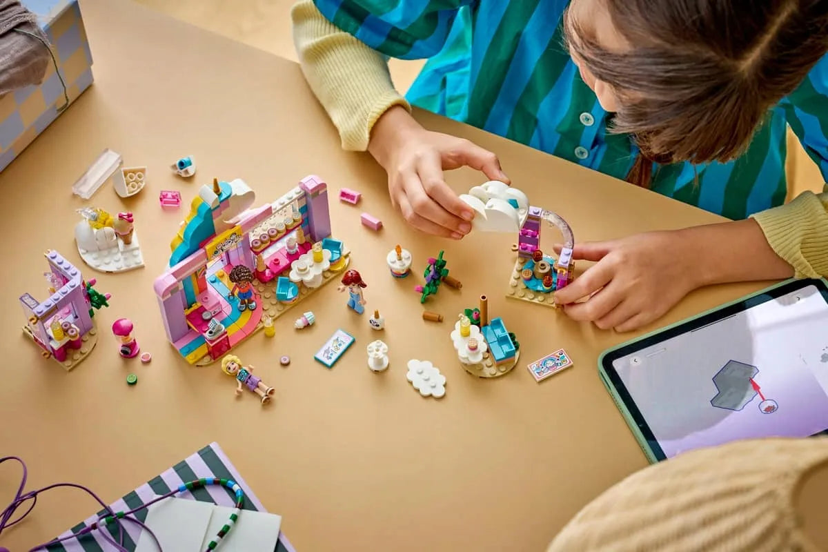 LEGO Friends Vienaragio kavinė vaivorykštės kavinė saldumynai 42684