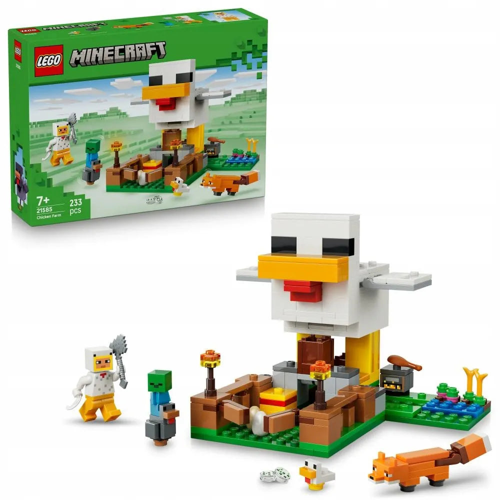 LEGO Minecraft Vištų ferma 21585