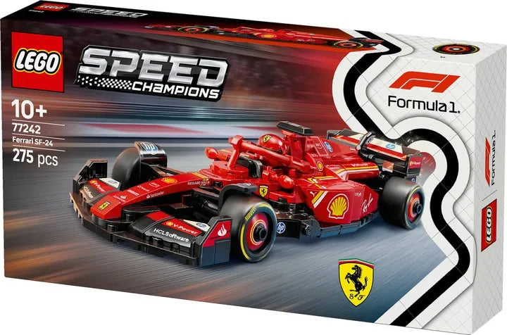 LEGO Speed Champions F1 bolidas Ferrari SF-24 10+ 275 d. 77242