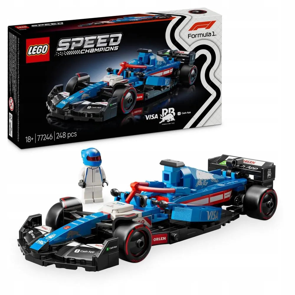 LEGO SPEED CHAMPIONS F1 bolidas Visa Cash App RB VCARB 01 77246