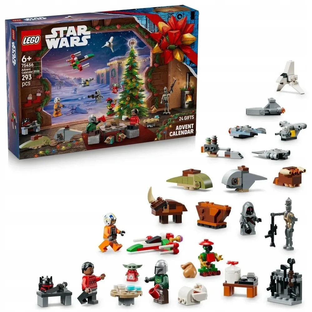 LEGO Star Wars 2026 m. advento kalendorius 75456