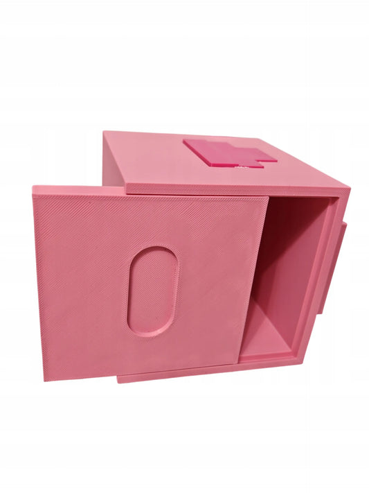 Minecraft kiaulės galvos taupyklė, 10x10 cm, unikali dovana žaidėjui
