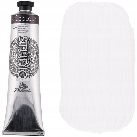 „Phoenix STUDIO“ aliejinių dažų rinkinys, 6 aliumininės tūbelės po 120 ml