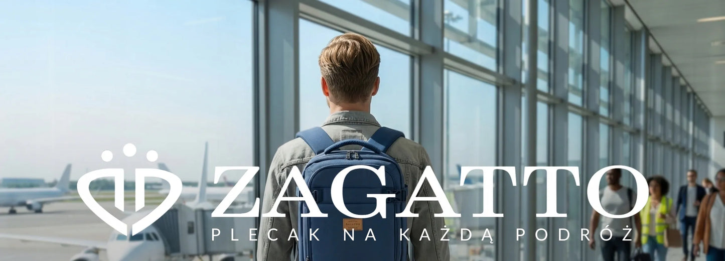 RYANAIR kuprinė kelionėms lėktuvu 40x30x20 kabininis bagažas ZAGATTO
