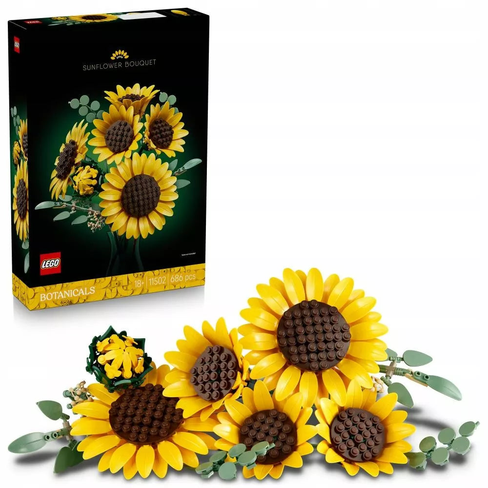 Saulėgrąžų puokštė LEGO