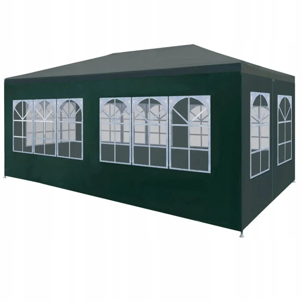 Sodo paviljonas prekybos palapinė 3x6 m + 6 šoninės sienelės
