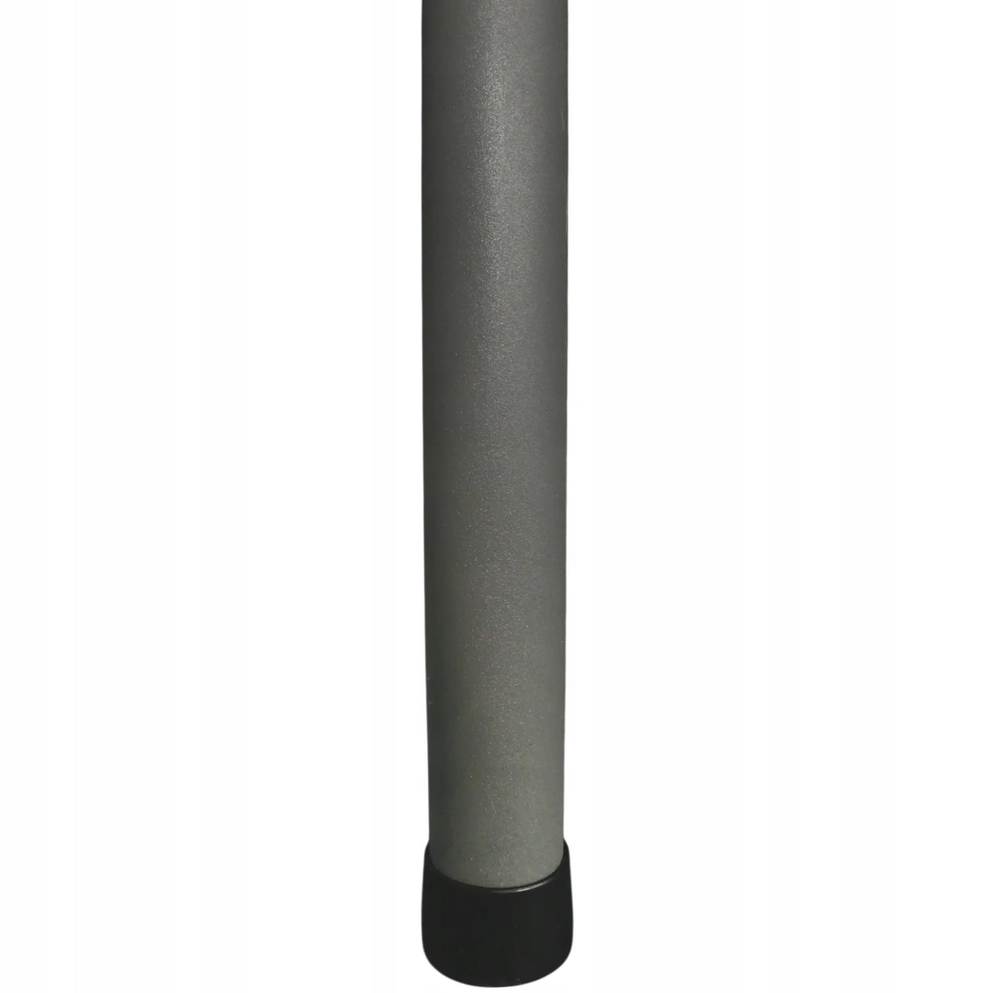 Sulankstomas sodo kateringinis stalas 180 cm, tvirtas, juodas