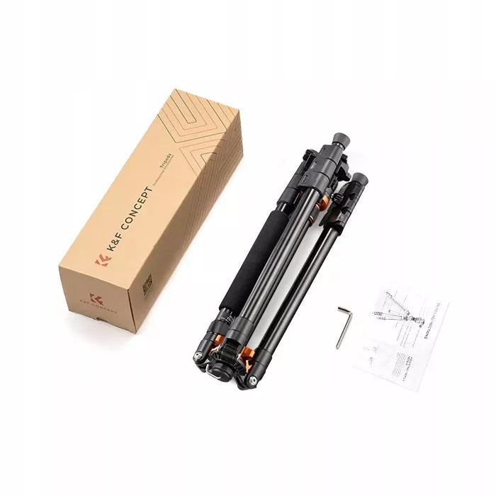 TRIKOJO STOVAS FOTOAPARATUI K&F CONCEPT SA254M2 MONOPODAS 175CM GALVUTĖ 10kg