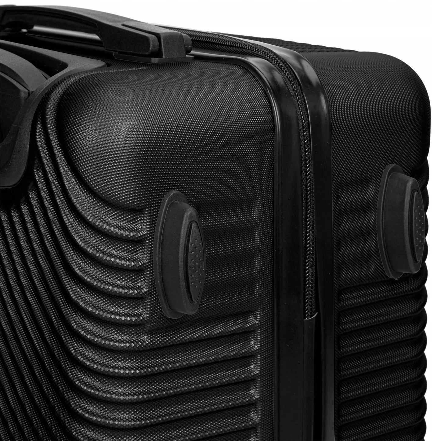 Voyano Azores kelioninių lagaminų rinkinys 4-in-1, juodas